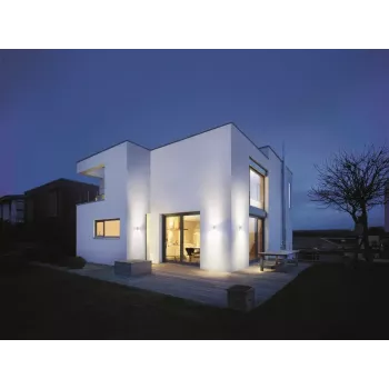 Außenwandleuchte STEINEL L 910 LED 11 W Anthrazit Weiß
