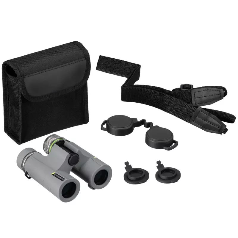 Bresser Optics Wave 10x25 Fernglas BaK-4 Grau 10-fache Vergrößerung