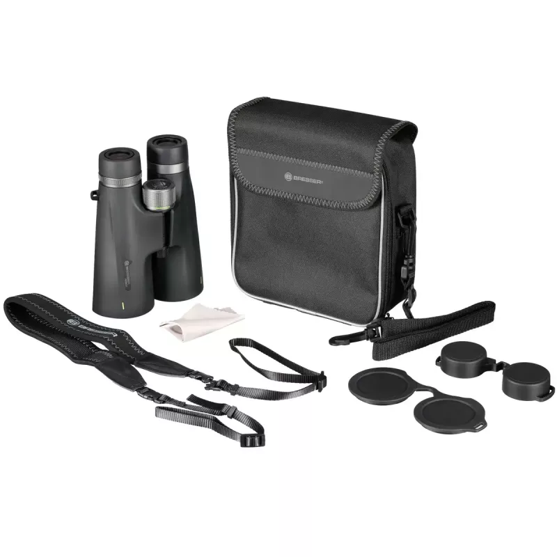 Fernglas Bresser Optics Primax 8x56 BaK-4 Schwarz Grün Vergrößerung 8x