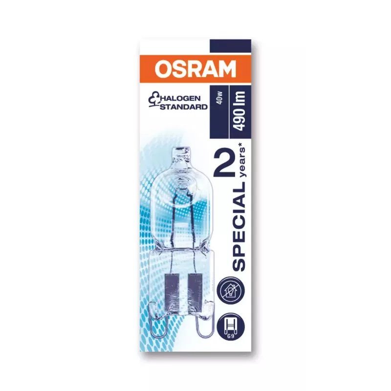 Osram HALOPIN OVEN 40 W 230 V G9 Halogenlampe Warmweiß