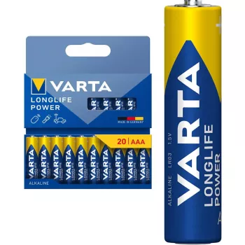 Alkaline-Batterie Varta Longlife Power Micro AAA LR03 1,5 V (Einzelpack)