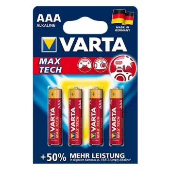 Einwegbatterie Varta 04703110404 AAA Alkaline