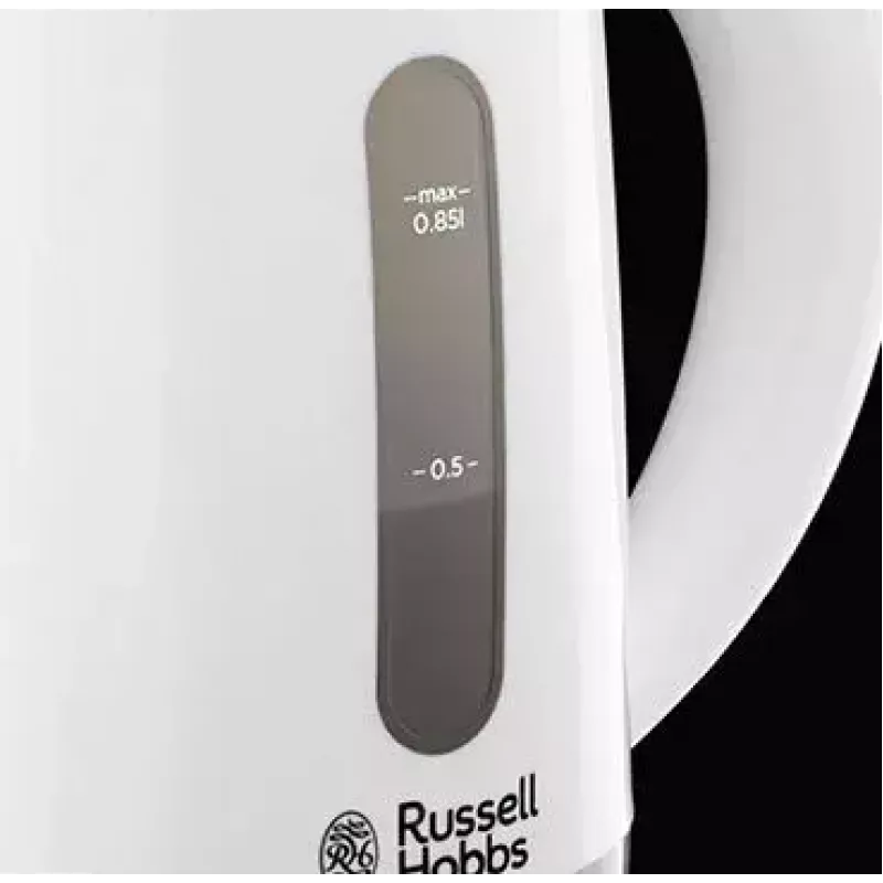 Elektrischer Wasserkocher Russell Hobbs 0,85 L 1000 W Grau Weiß