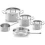 Kochtopf-Set Fissler Profi Collection, 5-teilig, Edelstahl, induktionsgeeignet