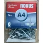 Blindnieten NOVUS A 4 x 8 ALU Set 70 Stück
