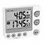 Digitaler Küchentimer TFA-Dostmann 38.2025 Weiß 5999 min