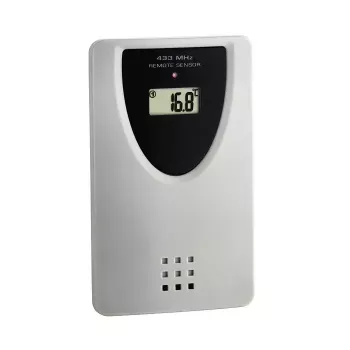 Digitale Wetterstation TFA-Dostmann 60.4510.01 Schwarz Innen-Außen-Thermometer