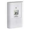 Indoor/Outdoor Wetterstation tfa dostmann Casa Weiß LCD Batterie — kabellos 0,433 GHz, AA 1,5 V, 141×100×48 mm