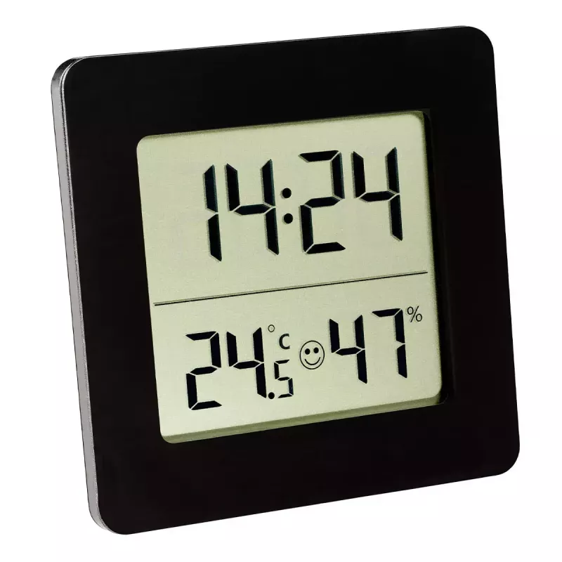 Indoor Elektronisches Hygrometer TFA-Dostmann 30.5038 Schwarz