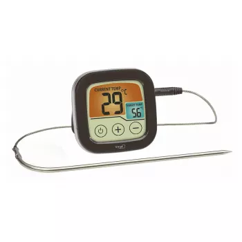 Digitales BBQ-Fleischthermometer tfa dostmann 14.1509.01 — AAA-Batterie, 72×72×25 mm