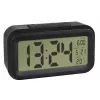 Quarz-Wecker TFA-Dostmann 60.2018.01 Schwarz LED-Anzeige
