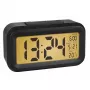 Quarz-Wecker TFA-Dostmann 60.2018.01 Schwarz LED-Anzeige