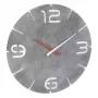 Wanduhr TFA-Dostmann CONTOUR Rund Grau Weiß 35 cm