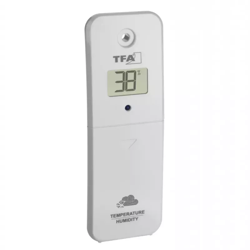 TFA-Dostmann VIEW METEO Schwarz Batteriebetrieben Wi-Fi Luftfeuchtigkeit 10-99%