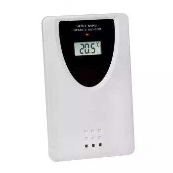 Digitaler Wecker TFA-Dostmann 60.4518.08 Holz LCD 433 MHz