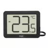 Elektronisches Umgebungsthermometer TFA-Dostmann 30.1066.01 Innen/Außen Schwarz