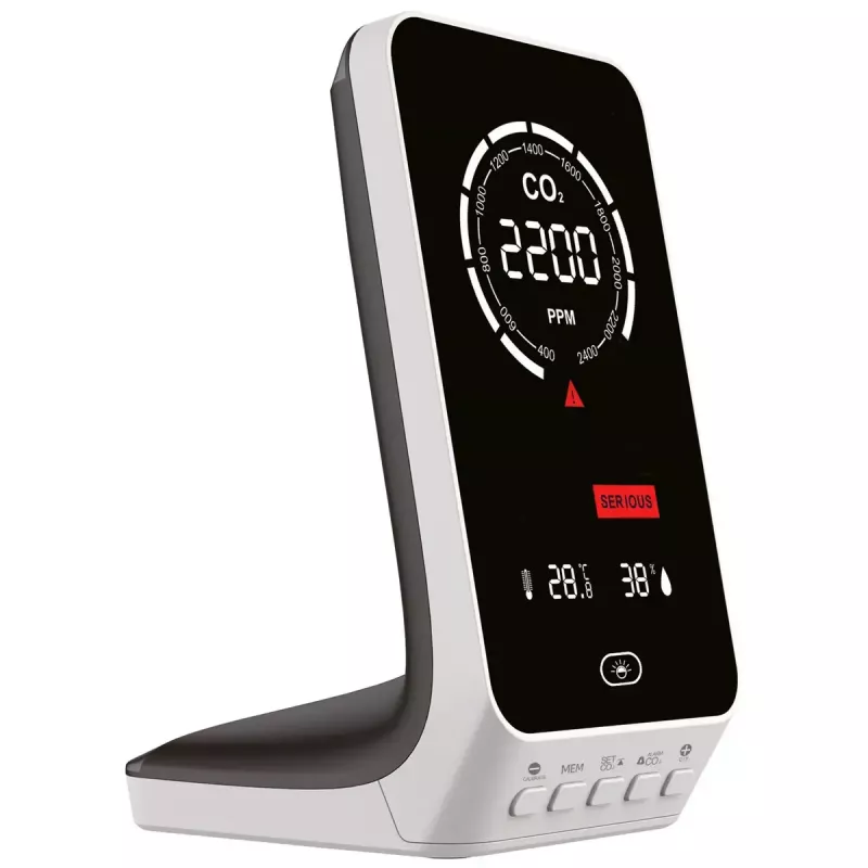 CO2-Monitor tfa dostmann AIRCO2NTROL UP 31.5010 — digitale Anzeige, CO2, Temperatur, Luftfeuchtigkeit