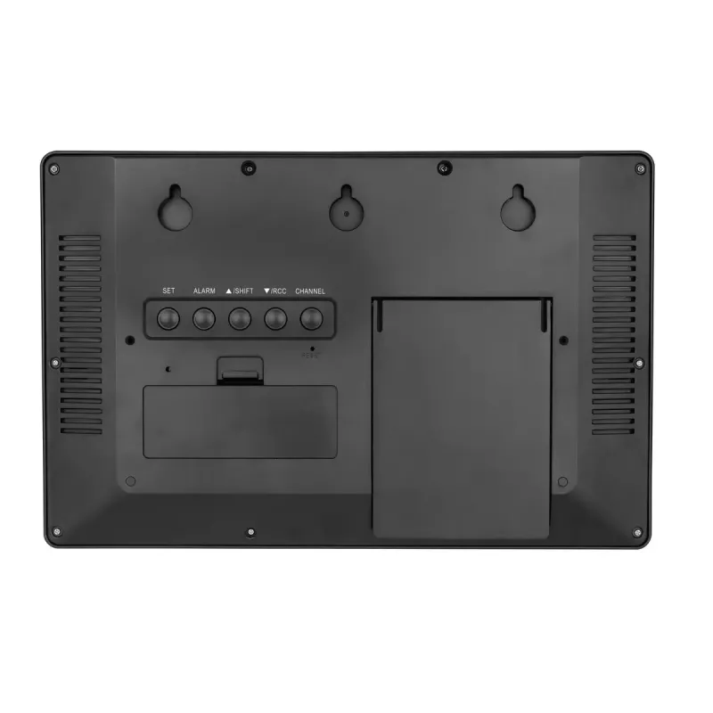 Digitaler Wecker TFA-Dostmann 60.4523.01 Schwarz LCD