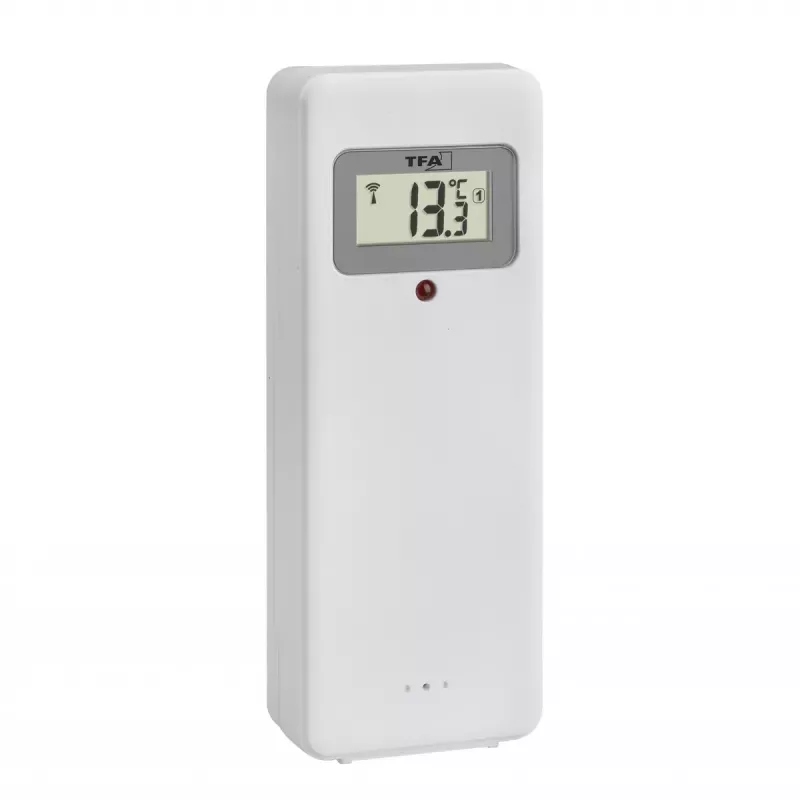 Digitaler Wecker TFA-Dostmann 60.4523.01 Schwarz LCD