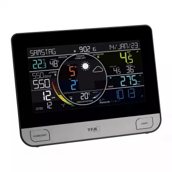 TFA-Dostmann View Pro schwarz DC/Batterie Wi-Fi Anemometer Thermometer Hygrometer Barometer