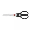 Küchenschere ZWILLING TWIN L 230 mm, Edelstahlklingen, schwarzer Griff, universelle Verwendung