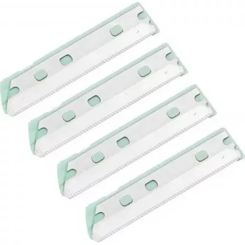 Ersatzklingen für Gesichtshaarrasierer ZWILLING 88305-090-0, 4er-Pack