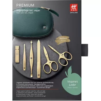 Maniküre- & Pediküre-Set 6-tlg. ZWILLING 97019-004 mit Nagelschere, vegan