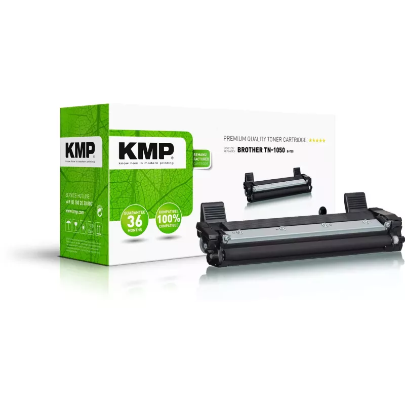 Toner KMP B-T55 kompatibel mit Brother TN-1050 1260 Seiten schwarz