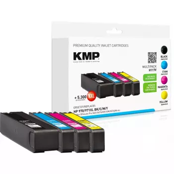 Patronen KMP HP 970/971XL Multipack Schwarz
