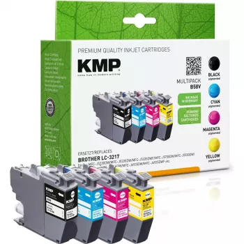 KMP Brother LC-3217VA Schwarz 4x550 S. B58V