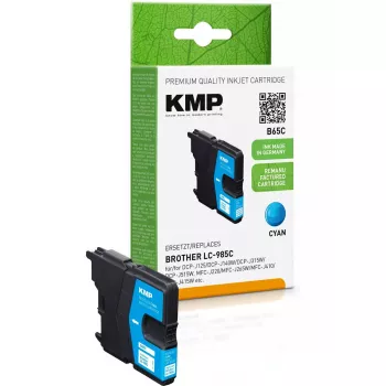 Cartridge KMP Brother LC-985C 260 S Cyan remanufactured