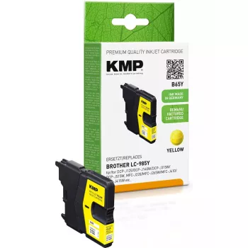Cartridge KMP Brother LC-985Y Gelb Wiederaufbereitet