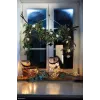 Tischleuchte Krinner LUMIX Deco Glass Basic LED Transparent Bambus Glas