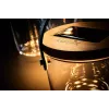 Tischleuchte Krinner LUMIX Deco Glass Basic LED Transparent Bambus Glas