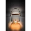 Tischleuchte Krinner LUMIX Deco Glass Basic LED Transparent Bambus Glas