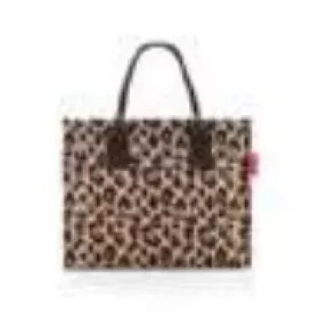 Tote bag Reisenthel daily shopper Schwarz Braun Polyester