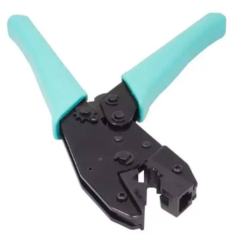 Kabel-Crimpzange Alcasa GC-N0096 Schwarz Blau