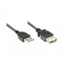 USB-Kabel Alcasa 2511-OF5S USB 2.0 5 m Schwarz
