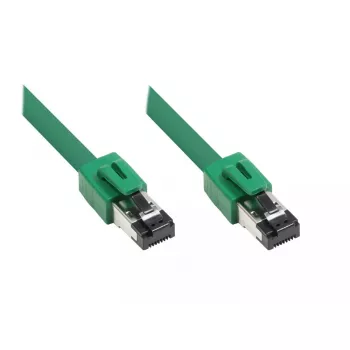 Netzwerkkabel Alcasa 8080-100G Grün 10 m Cat8.1 S/FTP