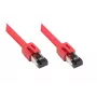 Netzwerkkabel Alcasa 8080-150R Rot 15 m Cat8.1 S/FTP