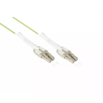 Alcasa LW-U830LC5 InfiniBand/Glasfaserkabel 30 m LC Grün Lime