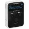 Tragbares Radio TECHNISAT DIGITRADIO mobil 2 — DAB+ / FM, OLED 0,91 Zoll, 3,5 mm, USB-C, Li-Ion 500 mAh, Schwarz/Weiß