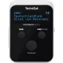 Tragbares Radio TECHNISAT DIGITRADIO mobil 2 — DAB+ / FM, OLED 0,91 Zoll, 3,5 mm, USB-C, Li-Ion 500 mAh, Schwarz/Weiß
