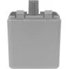 LNB TechniSat UNYSAT 11,7–12,75 GHz, F-Anschluss, Feedhorn Ø4 cm, 140 mA, grau