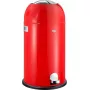 Mülleimer Wesco Kickmaster Soft 112770 40 L, pedalbetriebener Stahleimer mit Soft-Close-Deckel
