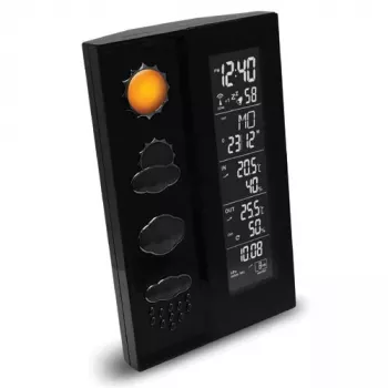 Digitale Wetterstation Technoline WS 6650 Schwarz
