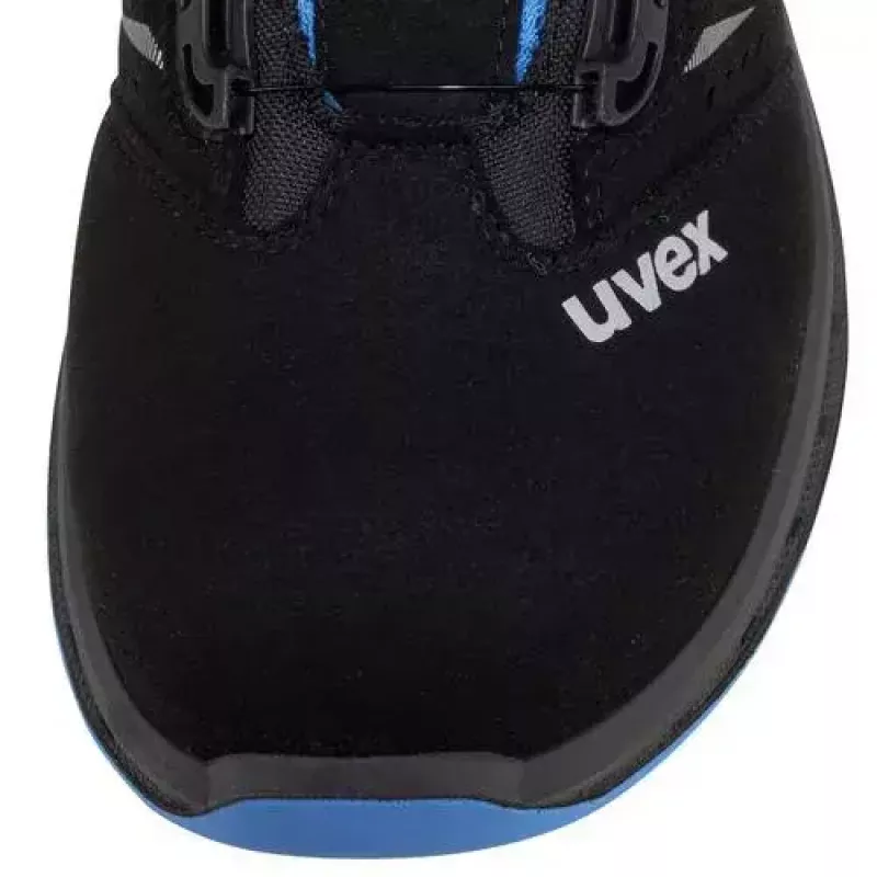 Sicherheitsschuhe Uvex 69382 Herren Erwachsene Schwarz Blau PU-Laufsohle Synthetik-Obermaterial