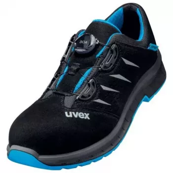 Sicherheitsschuhe Uvex 69382 Herren Erwachsene Schwarz Blau PU-Laufsohle Synthetik-Obermaterial