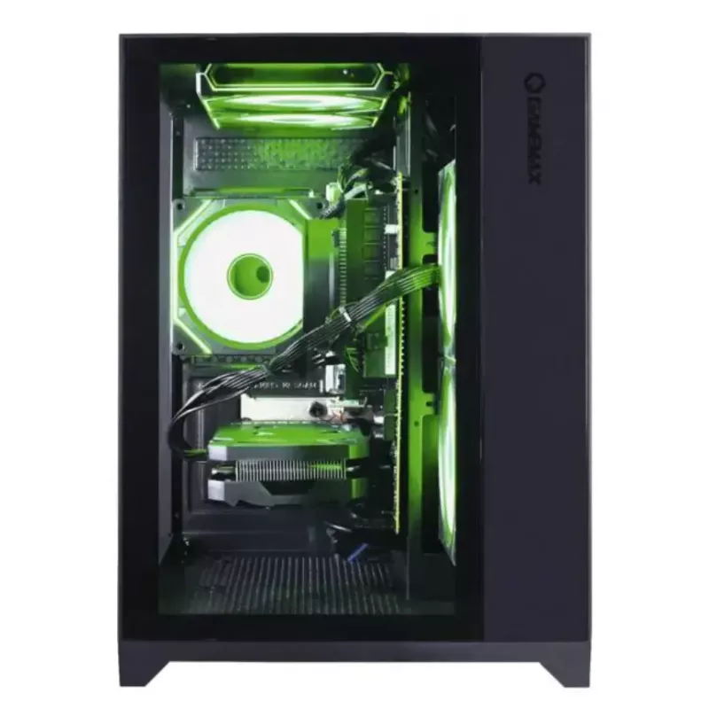 PC-Workstation Hyrican PCK07796 — AMD Ryzen 7 5700X, 16 GB DDR4, 1 TB SSD, NVIDIA GeForce RTX 5060 Ti, Windows 11 Home, Schwarz