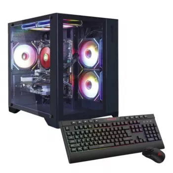 PC-Workstation Hyrican PCK07796 — AMD Ryzen 7 5700X, 16 GB DDR4, 1 TB SSD, NVIDIA GeForce RTX 5060 Ti, Windows 11 Home, Schwarz